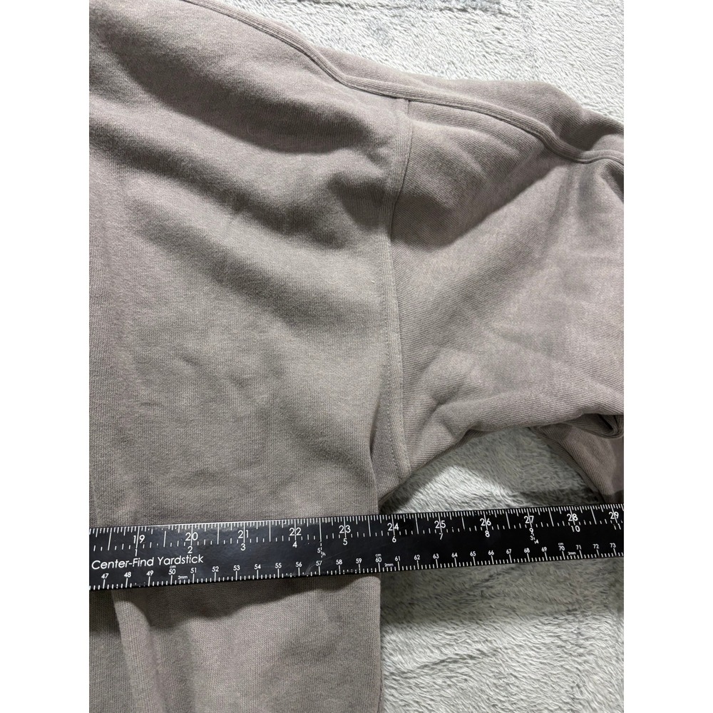 DKNY XXL Taupe Brown Womens Sweatshirt Pullover Casual Athleisure Cozy - Picture 5 of 10